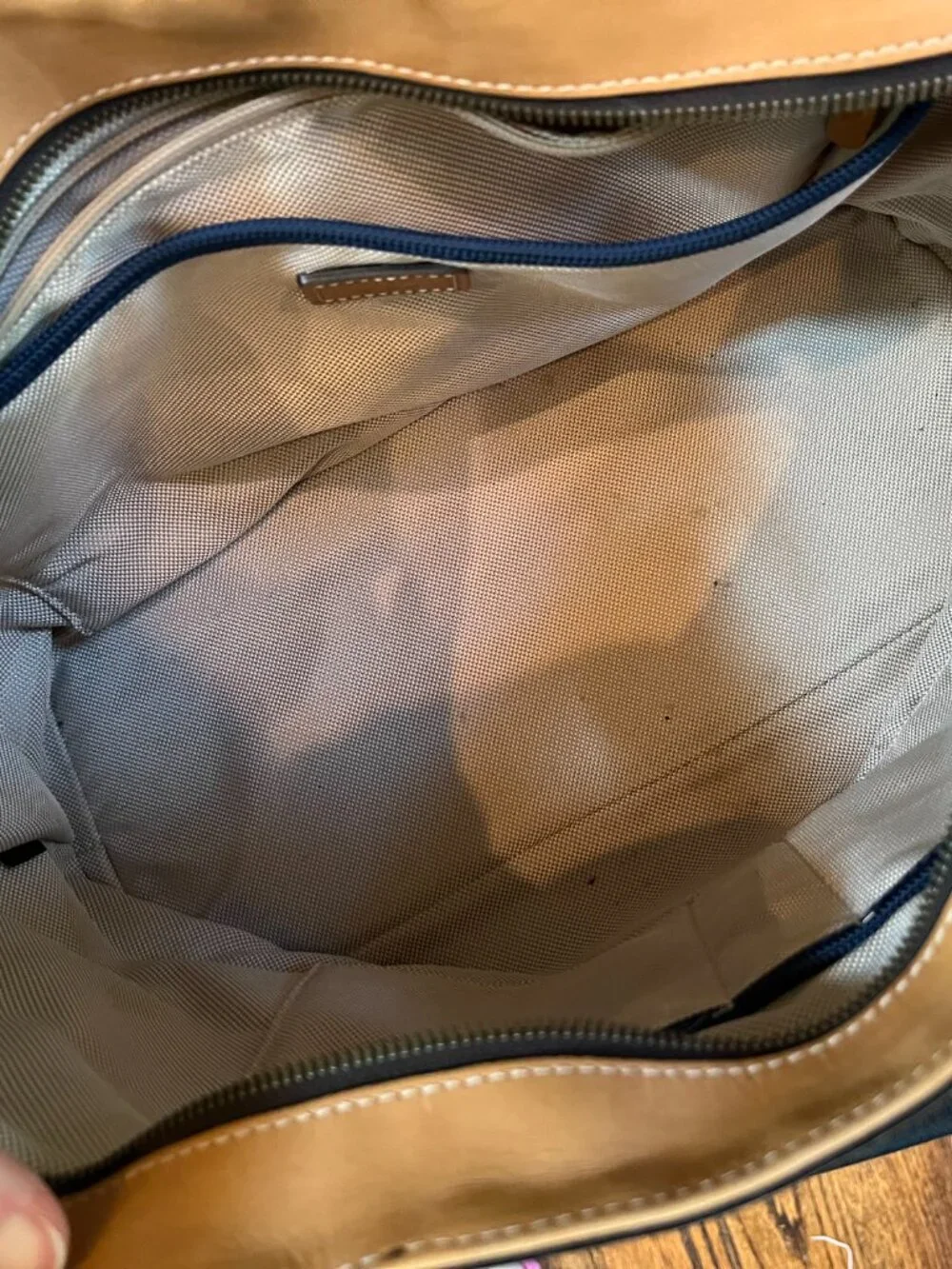 Tumi Sycamore Tote Bag In Bridle Leather Santa Monica Collection Large Purse